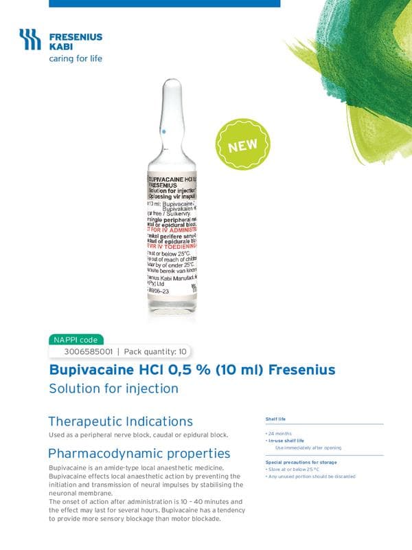image for BUPIVACAINE 10ML