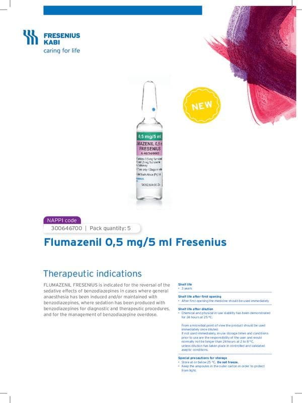 image for FLUMAZENIL FACT SHEET