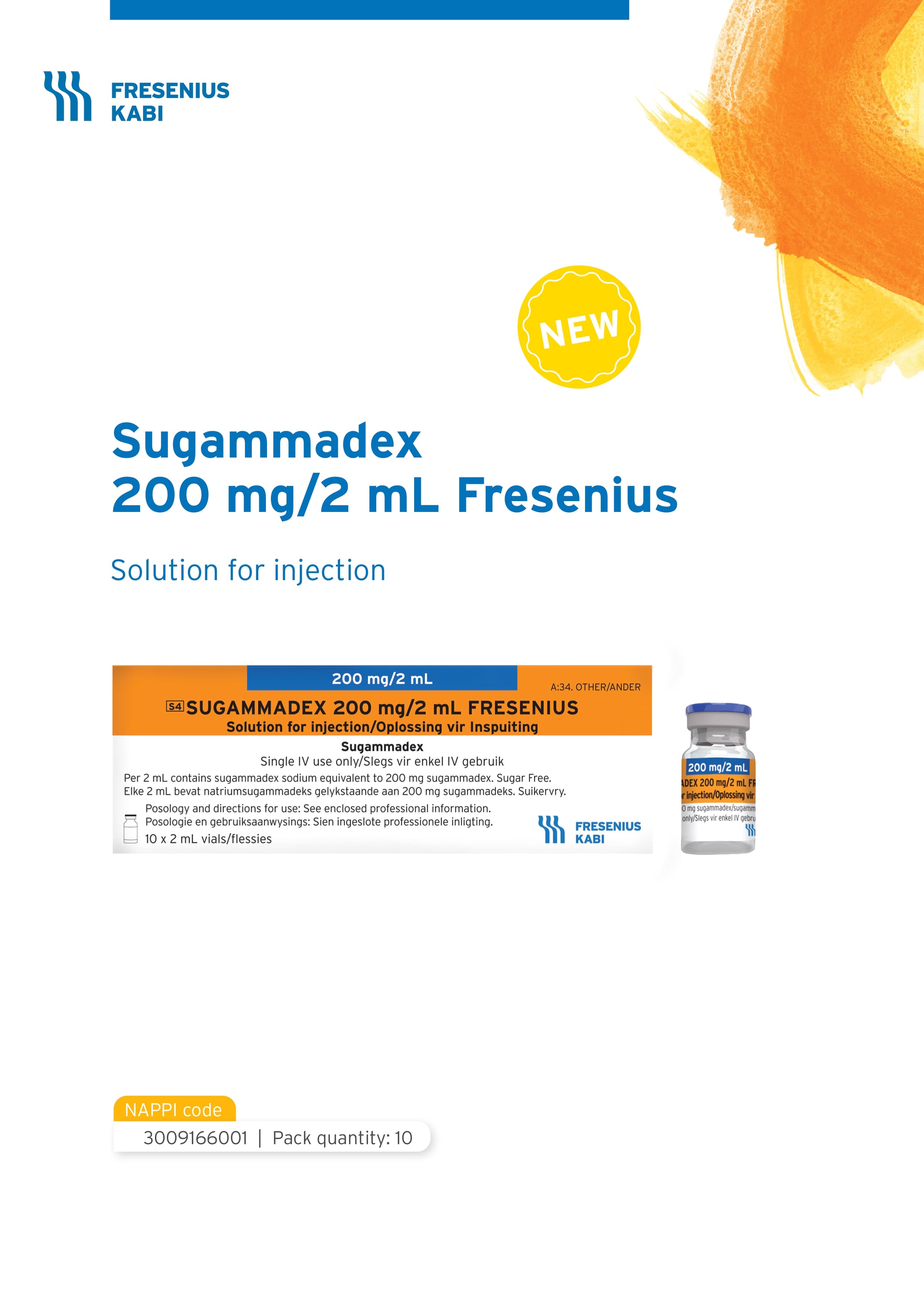 image for Sugammadex 200mg