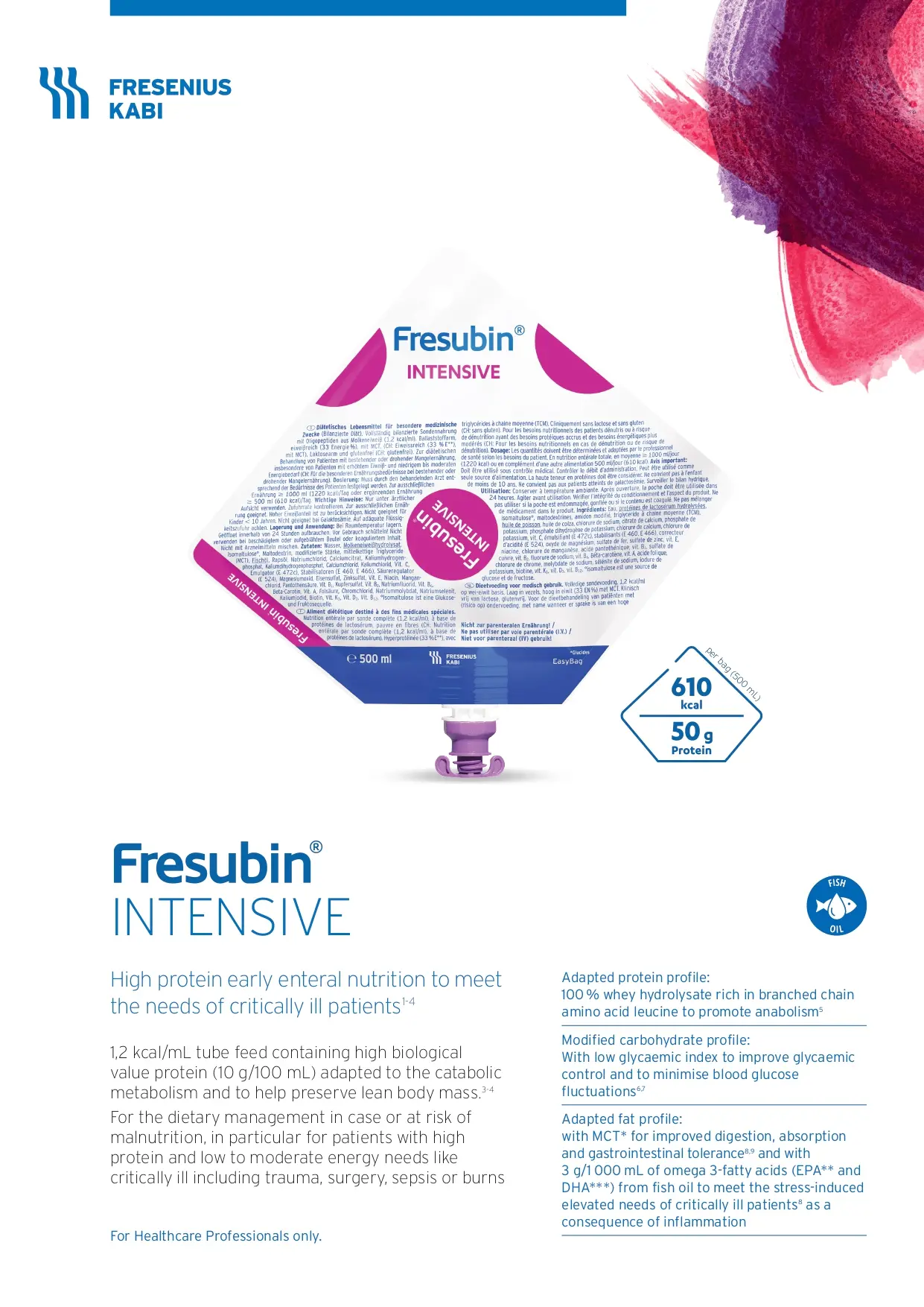 image for Tube Feed – Fresubin Intensive